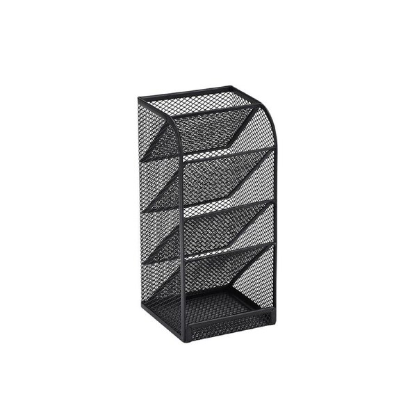 JOYBUY Hollow Out Design Pen Holder-Black