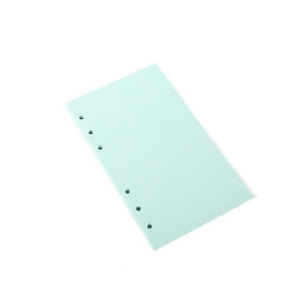 JOYBUY 40 Sheets A5/A6 Loose-leaf Filler Papers-Green