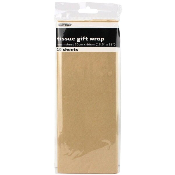 Brown Kraft Tissue Paper (10 Sheets)