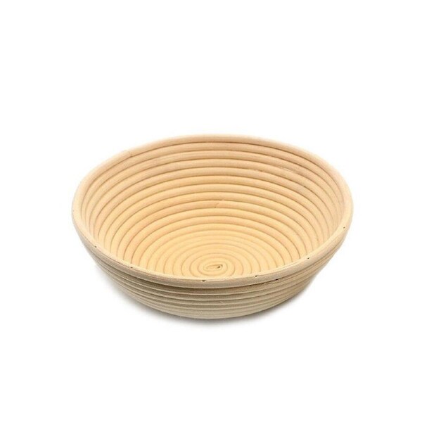 Brunswick Bakers Round Rattan 25cm Bread Banneton Basket Sourdough Basket