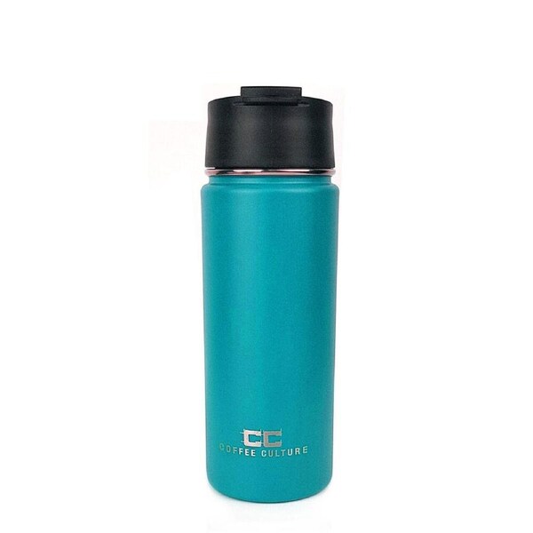 Coffee Culture 500ml Stainless Steel Insulated Travel Flask w/ Sipper TORQ