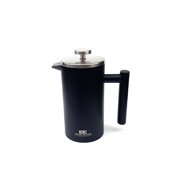 Coffee Culture Black Stainless Steel French Coffee/Tea 800ml Press/Plunger