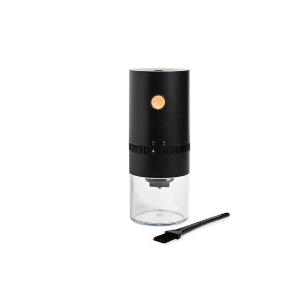 Coffee Culture USB Rechargeable Portable Coffee Travel Grinder w/ Blue Light