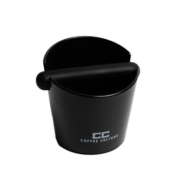 Coffee Culture Coffee Knock Bin Espresso Ground Waste Container 13cm Black