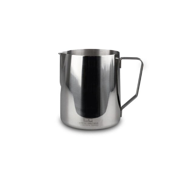 Coffee Culture Stainless Steel 600ml Milk Frothing Jug Container Silver