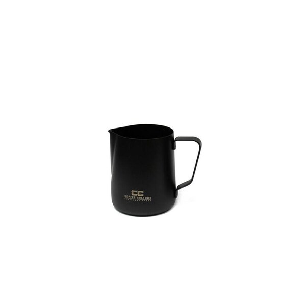 Coffee Culture Stainless Steel 350ml Milk Frothing Jug Container Matte Black