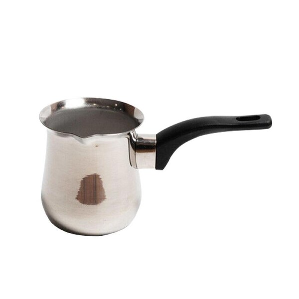 Coffee Culture Stainless Steel 350ml Stovetop Turkish Coffee Pot Silver