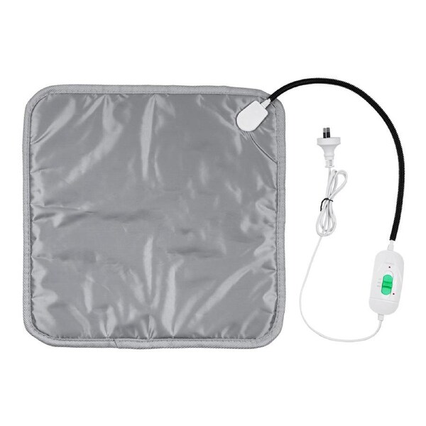 45CM Pet Electric Heated Pad Mat Heating Blanket Bed Cover Overheat Protection