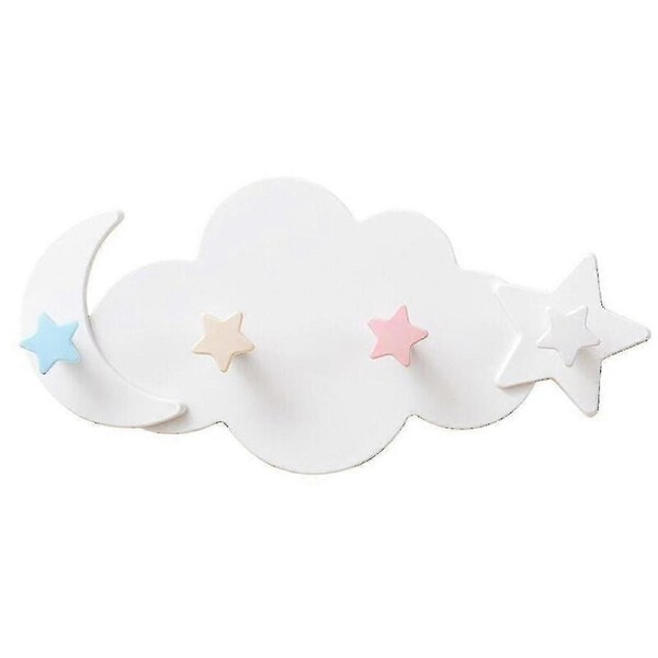 Cartoon Cloud Adhesive Hook Wall Hanging Bathroom Row Hook Traceless Strong Adhesive Hook