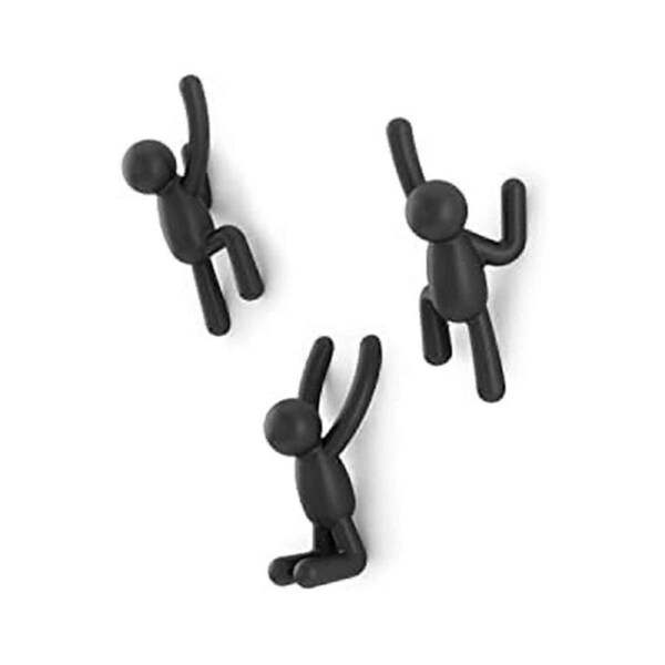 Wall Hook Cartoon Wall Door Coat Hook, Wall Mounted Coat Rack, 3Pcs