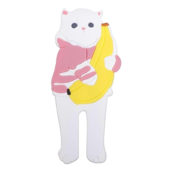 Cat Magnetic Hook Hanging Hooks Punch-free Hooks Cartoon Refrigerator Sticker