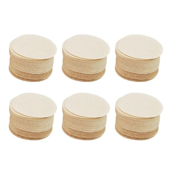 6x 100pc Coffee Culture Round Brewing Coffee Cold Drip Disk Paper Filter 56mm