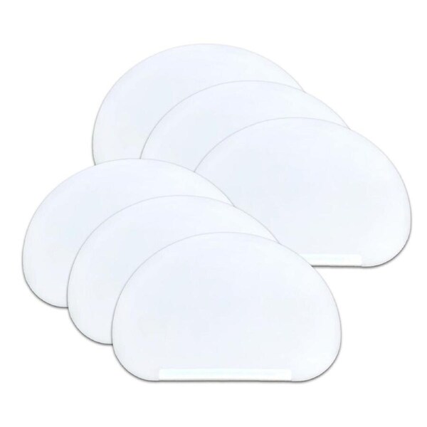 3x 3pc Brunswick Bakers Flexible Dough Cutter/Scraper DIY Baking Tools White