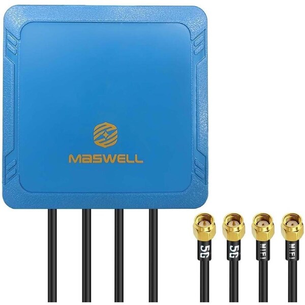 Cellular 5G 4G LTE Antenna 2X2 MIMO & WiFi 7 2x2 MIMO Aerial Omni Outdoor M2MIoT