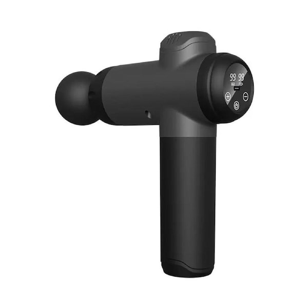 Massage Gun with LCD Display Rechargeable Deep Tissue Muscle Massager for Recovery Relaxation and Pain Relief