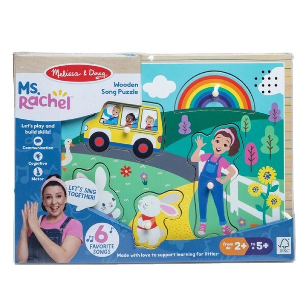 Melissa and Doug Ms Rachel Wooden Song Puzzle