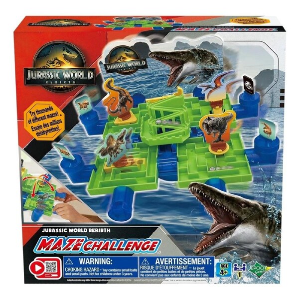 Jurassic World Rebirth Maze Challenge Game