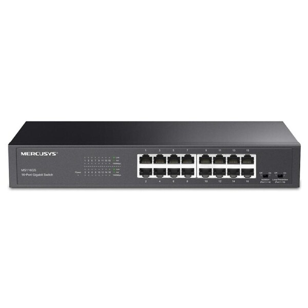 Mercusys 16-Port Gigabit Desktop/Rackmount Switch (MS116GS)