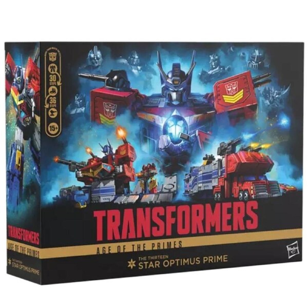 Transformers Age of the Primes: Titan Class The Thirteen Star Optimus Prime Figure