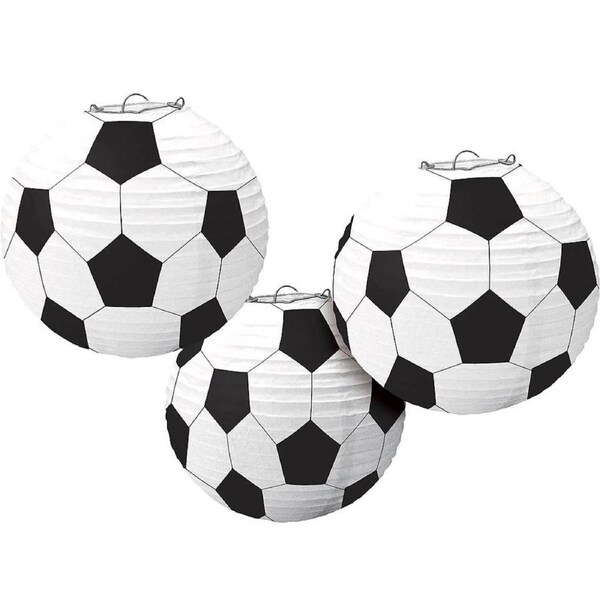 Soccer Ball Lanterns (Pack of 3)