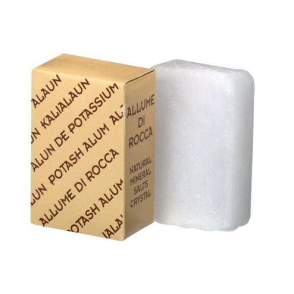 Allume Di Rocca Natural Mineral Crystal Block Post Shave Remedy 90g
