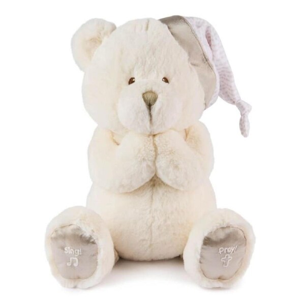 Animated Goodnight Prayer Bear Plush