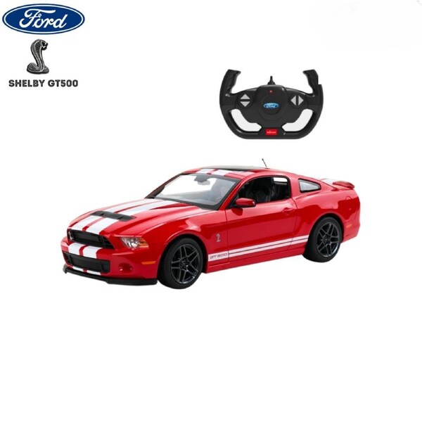 RASTAR Licensed Ford Shelby GT500 RC Car 1:14 Scale - Remote Control Muscle Car with Lights & Realistic Detail