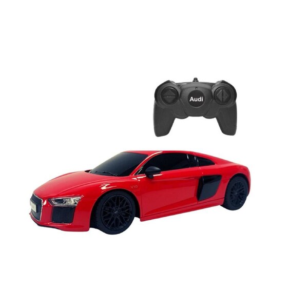 RASTAR Licensed Audi R8 Die-Cast Model Car - 1:24 Scale Collectible with Opening Doors & Realistic Detailing