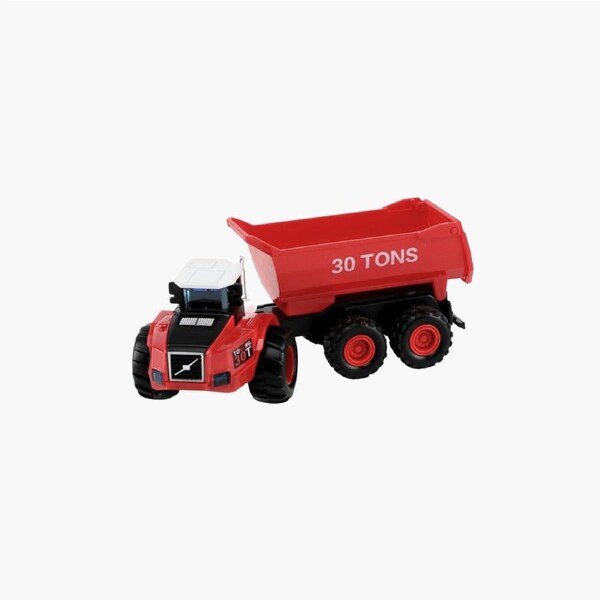 Red Farmer Dump Truck