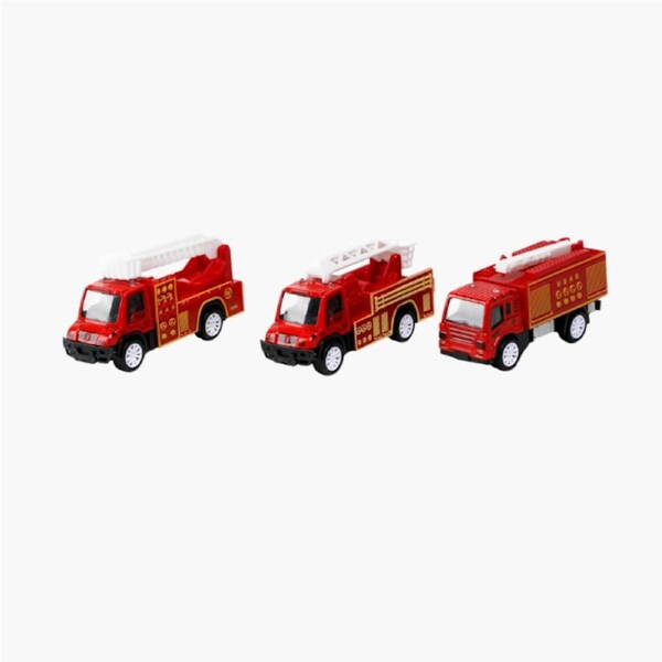 Red Alloy Fire Truck - Assorted