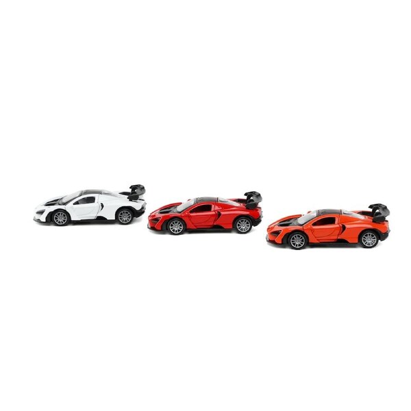 Open-Door Racing Pull-Back Car - Assorted