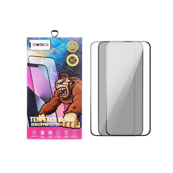 PROTEKTR ShieldMaster 3-Pack Screen Protector for iPhone 16 Pro