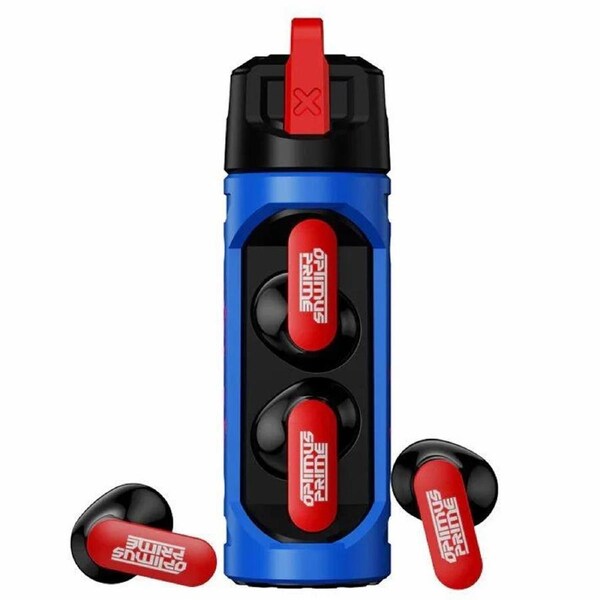 Transformers TWS Wireless Earbud Low Latency Earphones Bluetooth V5.4 TF-T11 - Blue Red