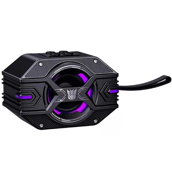 Transformers Bluetooth V5.4 Portable Wireless Speaker 1200mAh Rechargeable TF-Y03 - Black