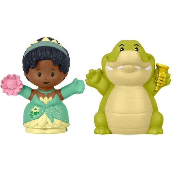 Little People Disney Princess Tiana and Louis Figure Set