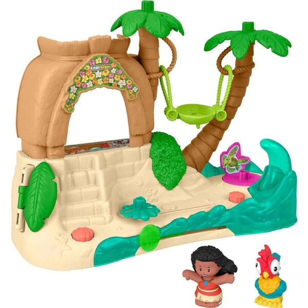 Little People Disney Princess Moana Adventure Village Playset