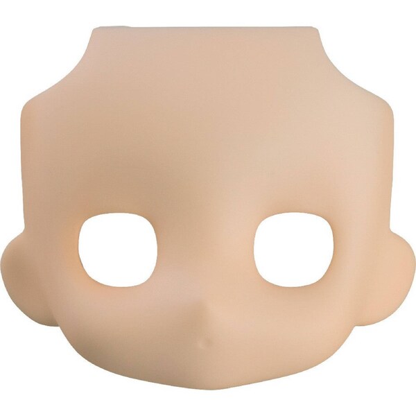 Good Smile Company Nendoroid Doll: Customizable Narrowed Eyes without Makeup Face Plate, Almond Milk