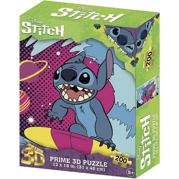 Prime 3D - Disney Stitch #1 - 200 Piece Jigsaw