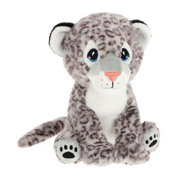Keeleco Sitting Snow Leopard 23cm