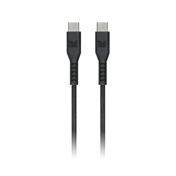 Monster USB-C to USB-C Thermo Plastic Elastometer Cable - Black 1.2m