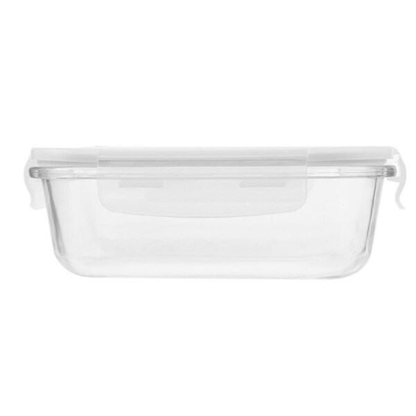 Meal Prep Boxes Glass Food Storage Container Work Rectangular 700ml Meal Preparation 1Pack