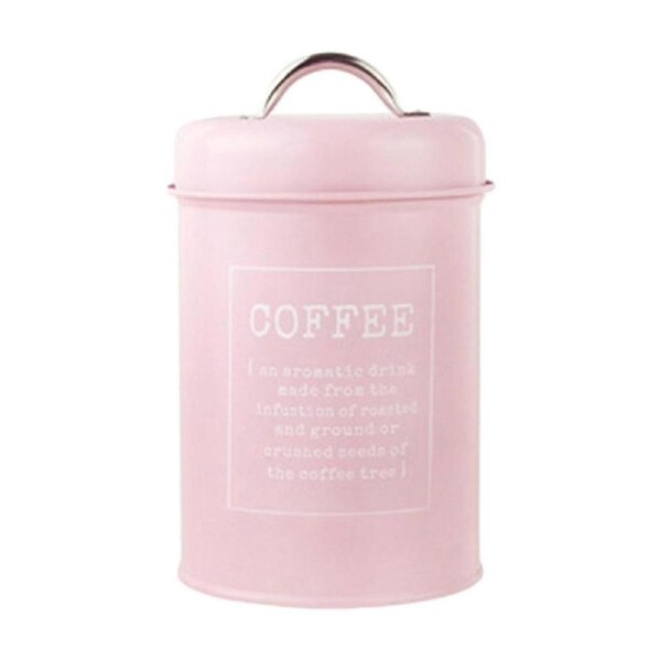 Coffee Canister Candy Jar Chocolate Jar Dry Food Airtight Lid 1.2L Snack Candy Organizer Kitchen Container for Cabinet Shelf