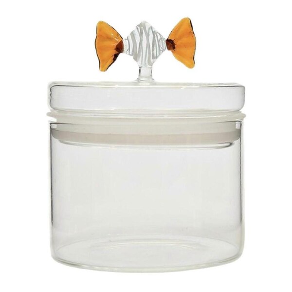 Glass Storage Jar Clear Food Storage Container for Coffee Beans Sugar Snacks