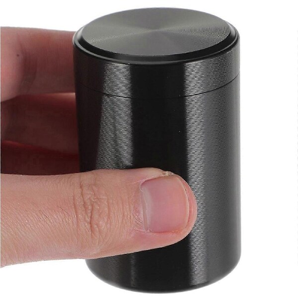 2pcs Tea Canister Dried Fruit Jar Loose Tea Container Metal Food Canister