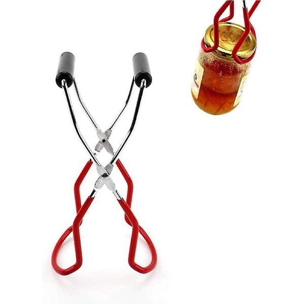 Jam jar lifter clamps sterilised non-slip anti-scald clamps large mouth jar clamps glass jar lifter