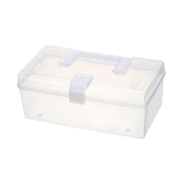Transparent Storage Box Sewing Accessories Container for Living Room Fishing