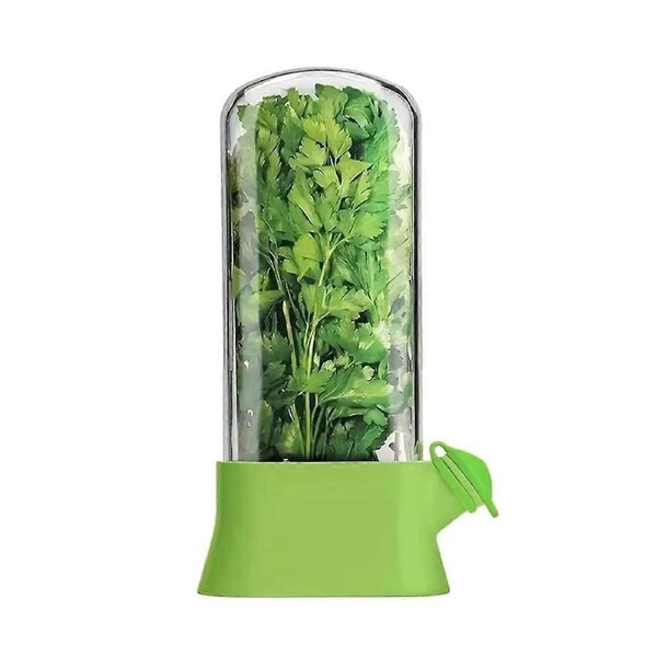 Herb Saver Container Anti-Crush Eco-Fresh Cup Green