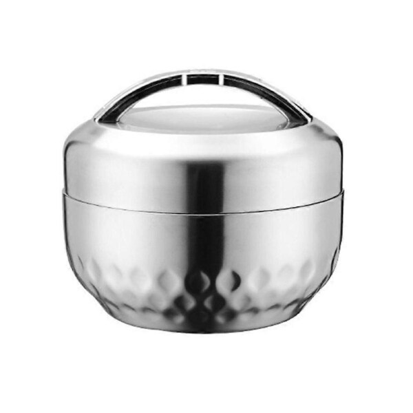 Lunch Box Double Laye Keep Thermos Lunch Box Food Storage Container Portable Bento Lunch Box Stainless Steel Strong Durable Food Case