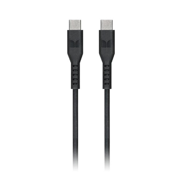 Monster USB-C to USB-C Thermo Plastic Elastometer Cable - Black 2m