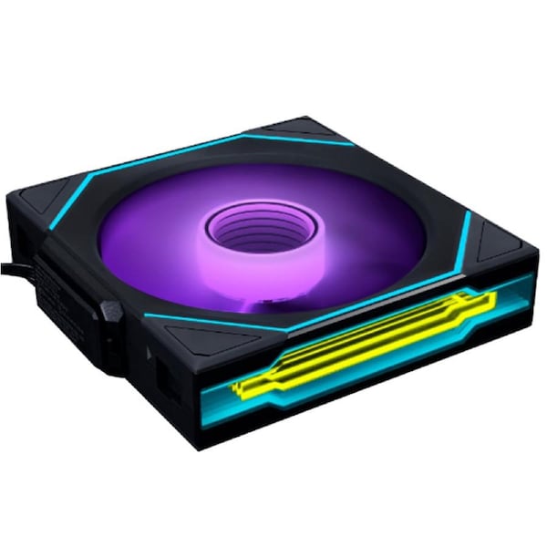 Lian Li UNI FAN SL-INF WIRELESS 120mm ARGB PWM Fan - Black (12SLIN1W1B)